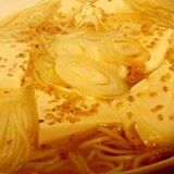 豆腐とネギのあったか中華煮麺